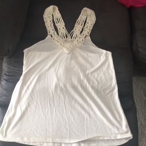 Crochet Detail Tank Top